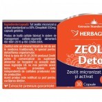 Zeolit Detox, 60 cps, Herbagetica