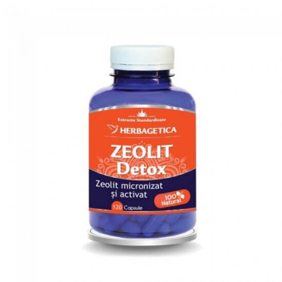 Zeolit Detox, 120 capsule, Herbagetica recenzii