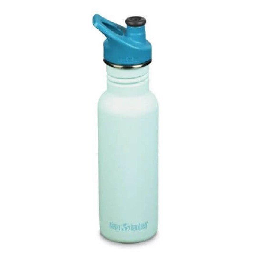 Recipient Classic cu capac Sport, 532 ml, Blue Tint, Klean Kanteen