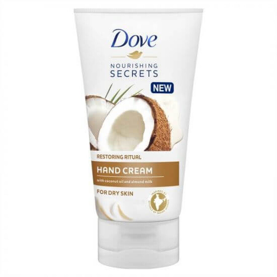 Crema mani con olio di cocco, 75 ml, Colomba