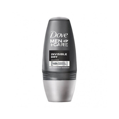 Deodorant roll-on Men Invisible Dry, 50 ml, Dove