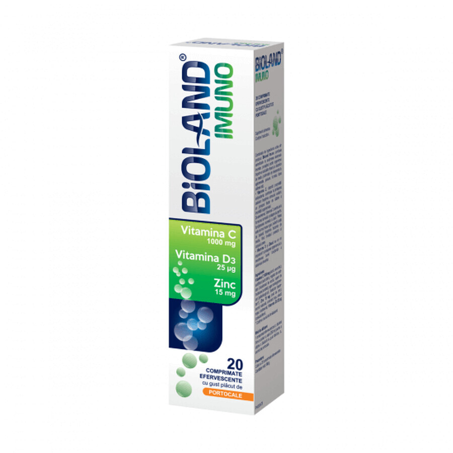 Bioland Imuno, 20 effervescent tablets, Biofarm