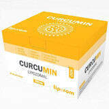 Curcumin Lipozomal, 200 mg, 30 plicuri, Liporom