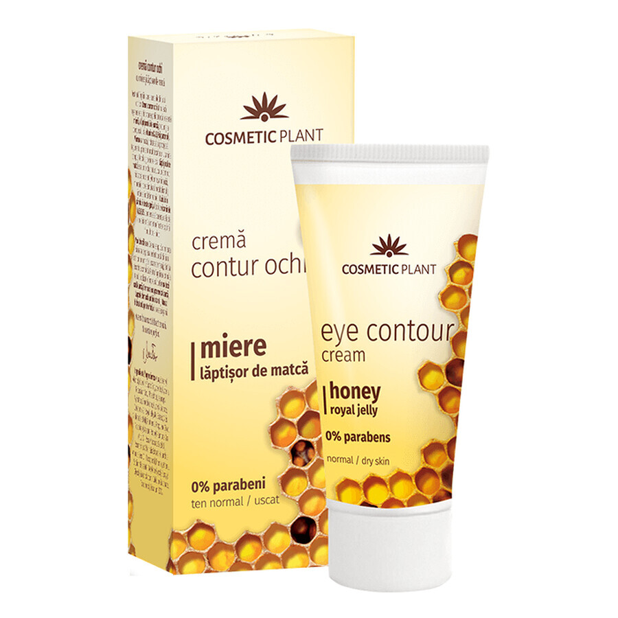 Crema contur ochi cu miere si laptisor de matca, 30 ml, Cosmetic Plant