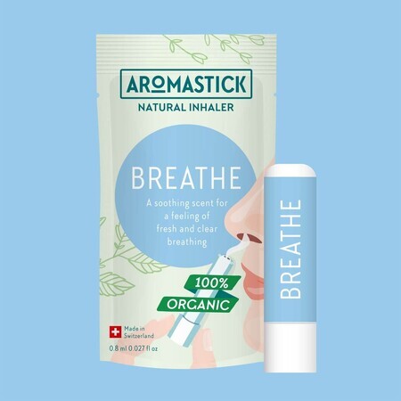 Inhalator nazal bio Aromastick Breathe