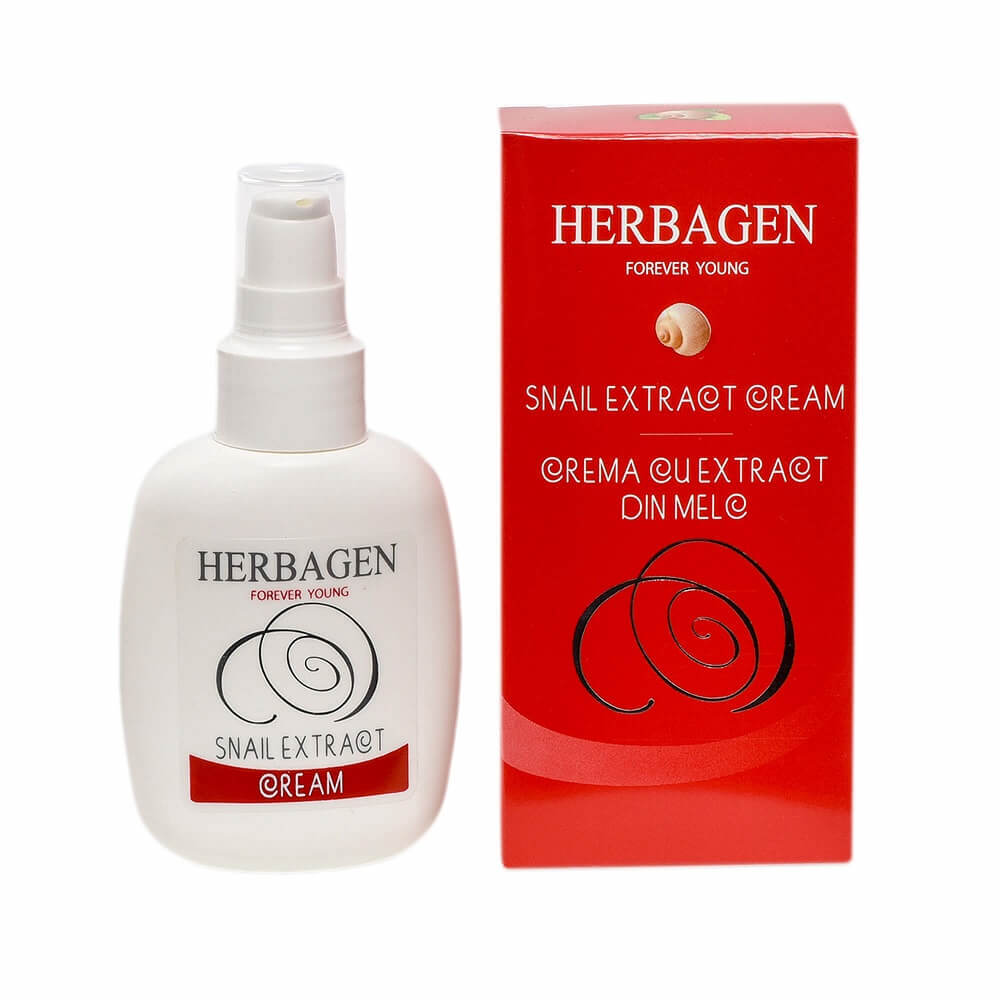 herbagen crema cu extract de melc pareri Crema cu extract din melc, 100 g, Herbagen