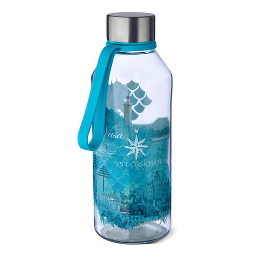 Sticla din Tritan WisdomFlask, Bleu, 650 ml, Carl Oscar