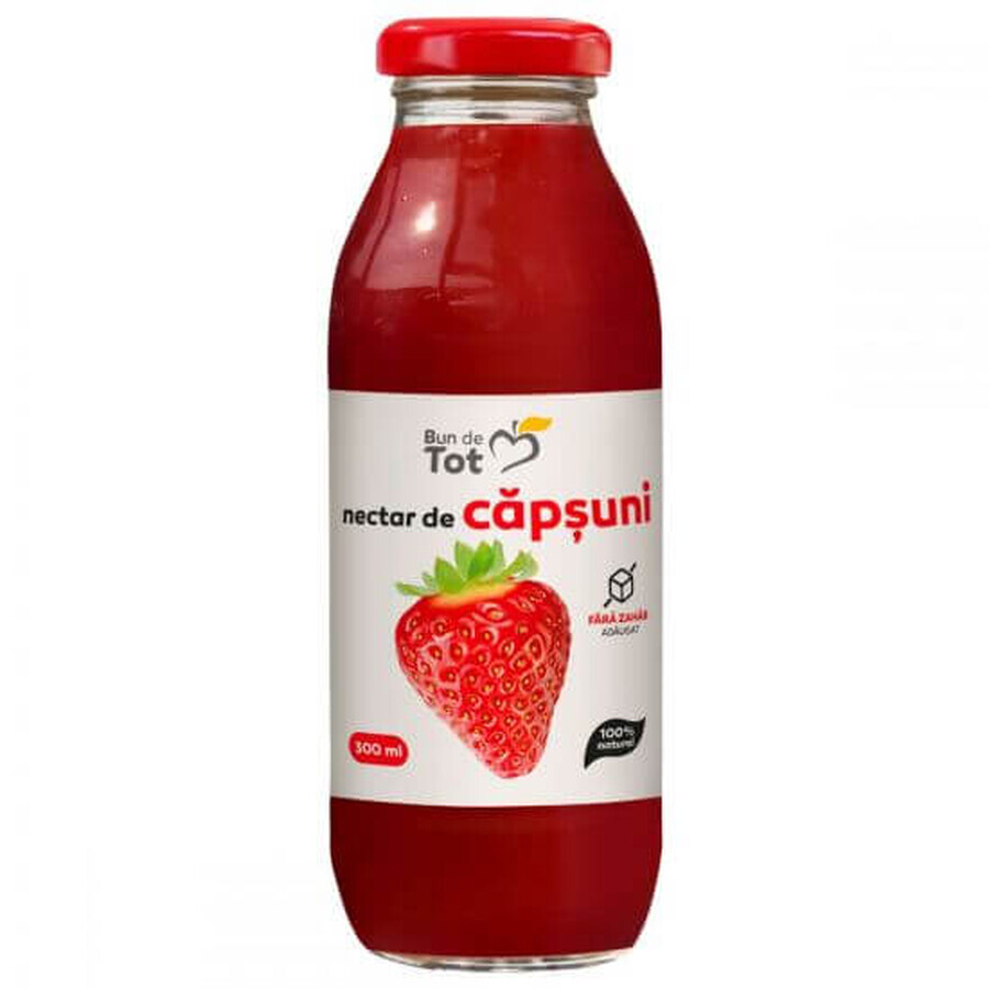 Bun de Tot sugar-free strawberry nectar, 300 ml, Dacia Plant