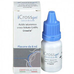 Soluție oftalmică lubrifiantă iCross gel, 8 ml, Off Italia