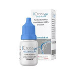 Soluție oftalmică lubrifiantă iCross gel, 8 ml, Off Italia