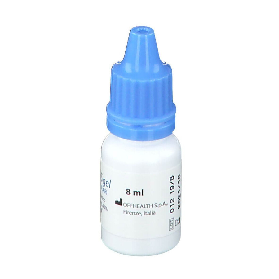 Soluție oftalmică lubrifiantă iCross gel, 8 ml, Off Italia