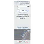 Soluție oftalmică lubrifiantă iCross gel, 8 ml, Off Italia