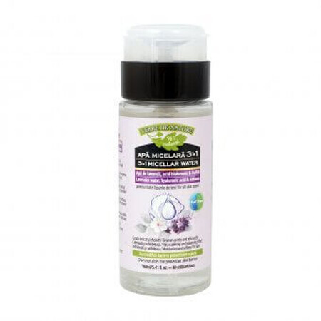 Apa micelara cu apa de lavanda, acid hialuronic si Althaea 160 ml, Verre de Nature