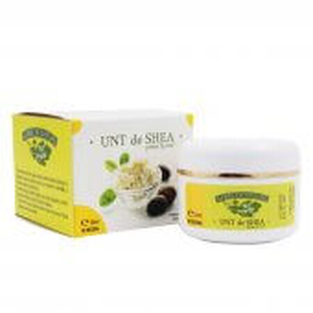 Unt de Shea presat la rece certificat ecologic 50 ml, Verre de Nature