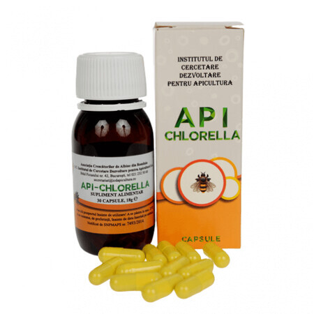 Api Chlorella, 30 capsule, Institutul Apicol