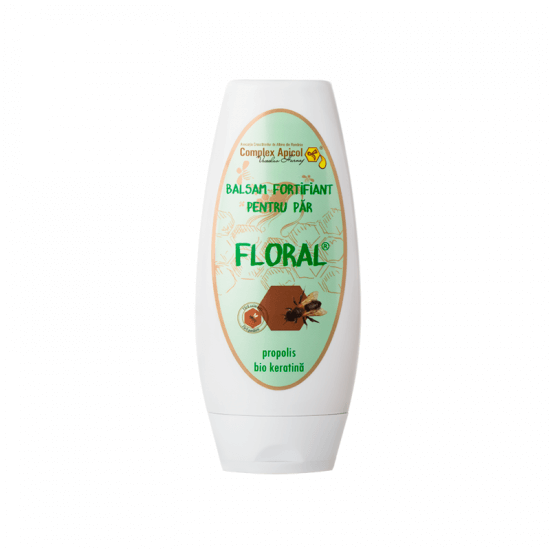 Balsam fortifiant cu propolis bio keratina Floral, 200 ml, Complex Apicol