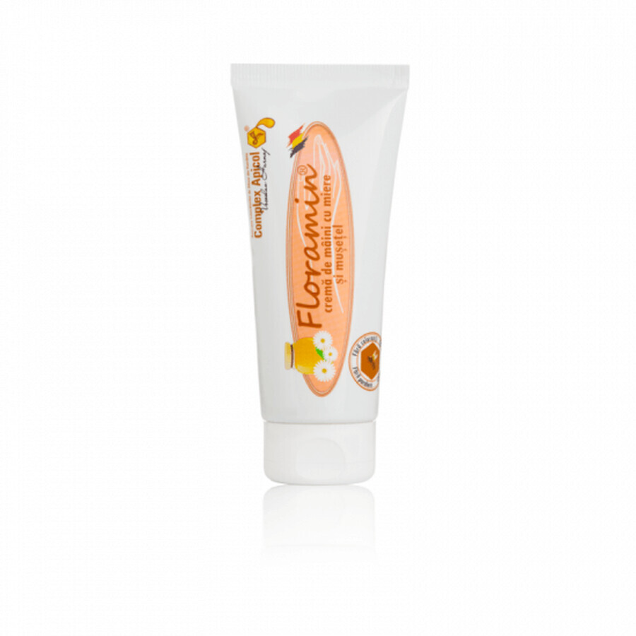 Floramin hand cream with honey and chamomile, 50 ml, Bee Complex