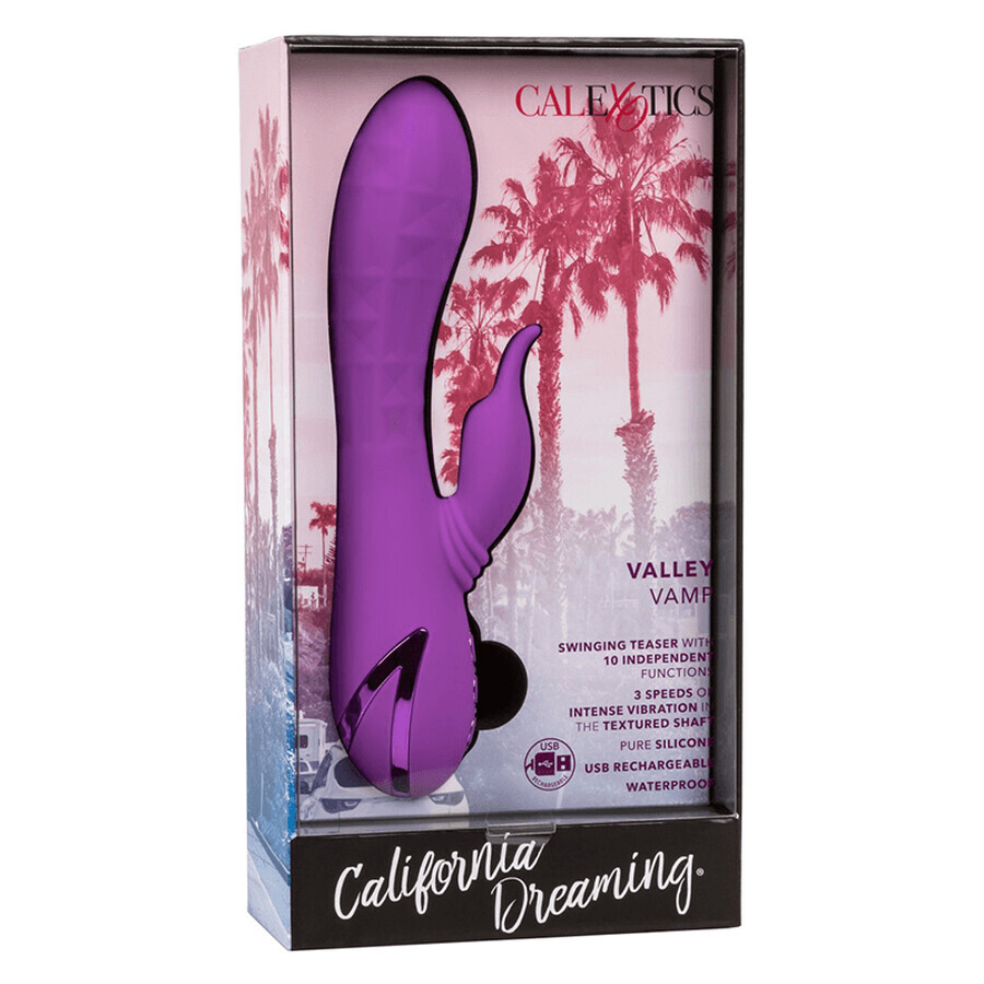 Dispozitiv stimulare intima Valley Vamp, 1 buc, California Dream