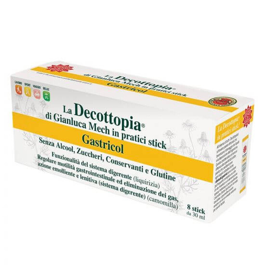 Gastricol Mech Decottopia, 8 sachets x 30 ml, Gianluca Mech