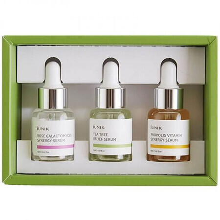 Set Daily Serum Trial Kit, 3 x 15 ml, Iunik