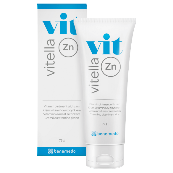 Benemedo Vitella Zn Crema cu vitamine si zinc, 75 g