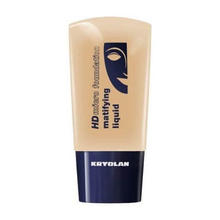 Fond de ten matifiant Kryolan HD Micro Foundation matifing liquid 340