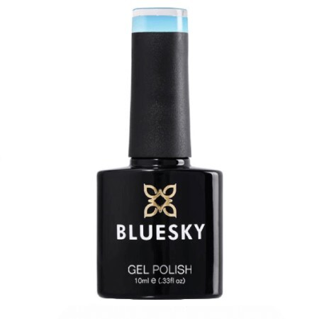 Lac de unghii semipermanent Bluesky UV Blue Splash 10ml 