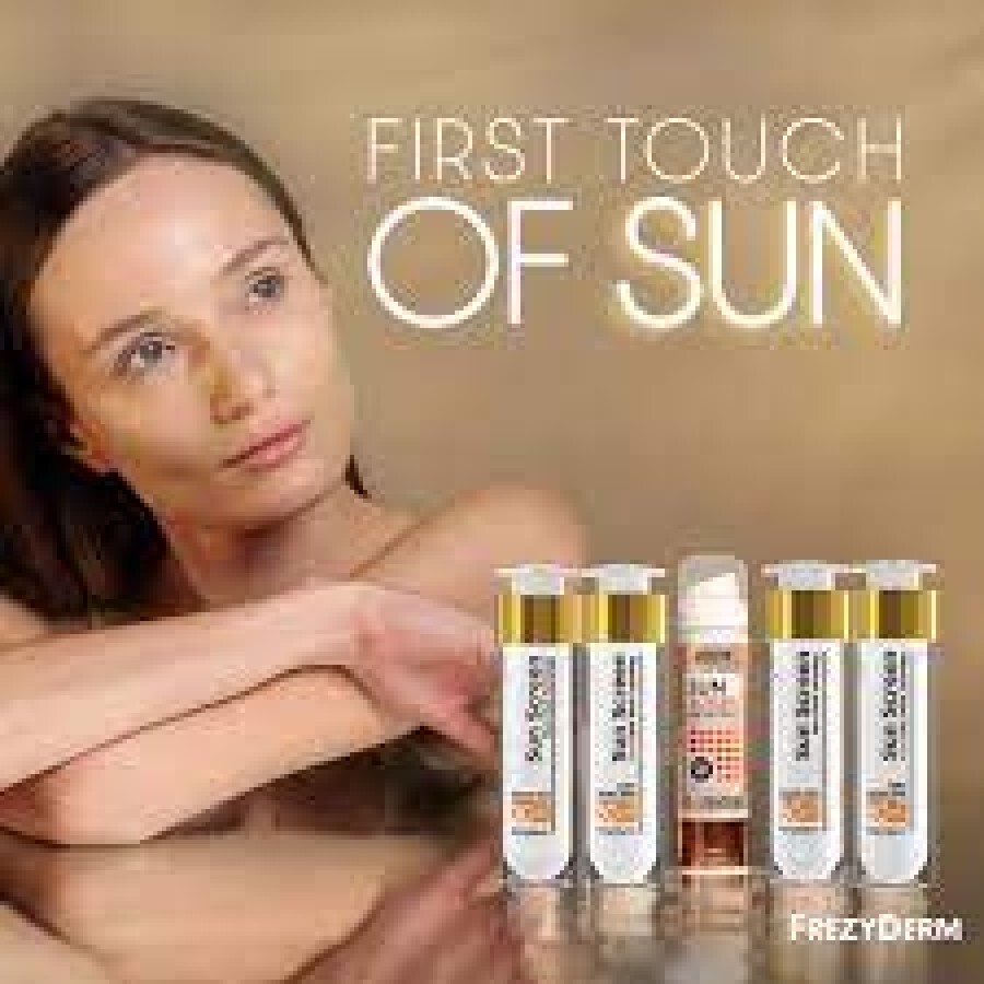 Crema de față pentru protecție solară SPF 50+ Sun Screen Color Velvet, 50 ml, Frezyderm