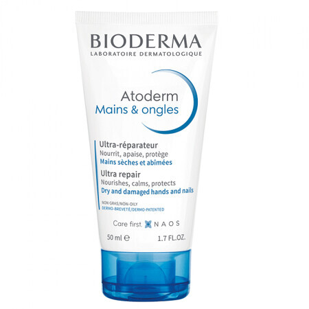 Bioderma Atoderm Crema de Manos, 50 ml