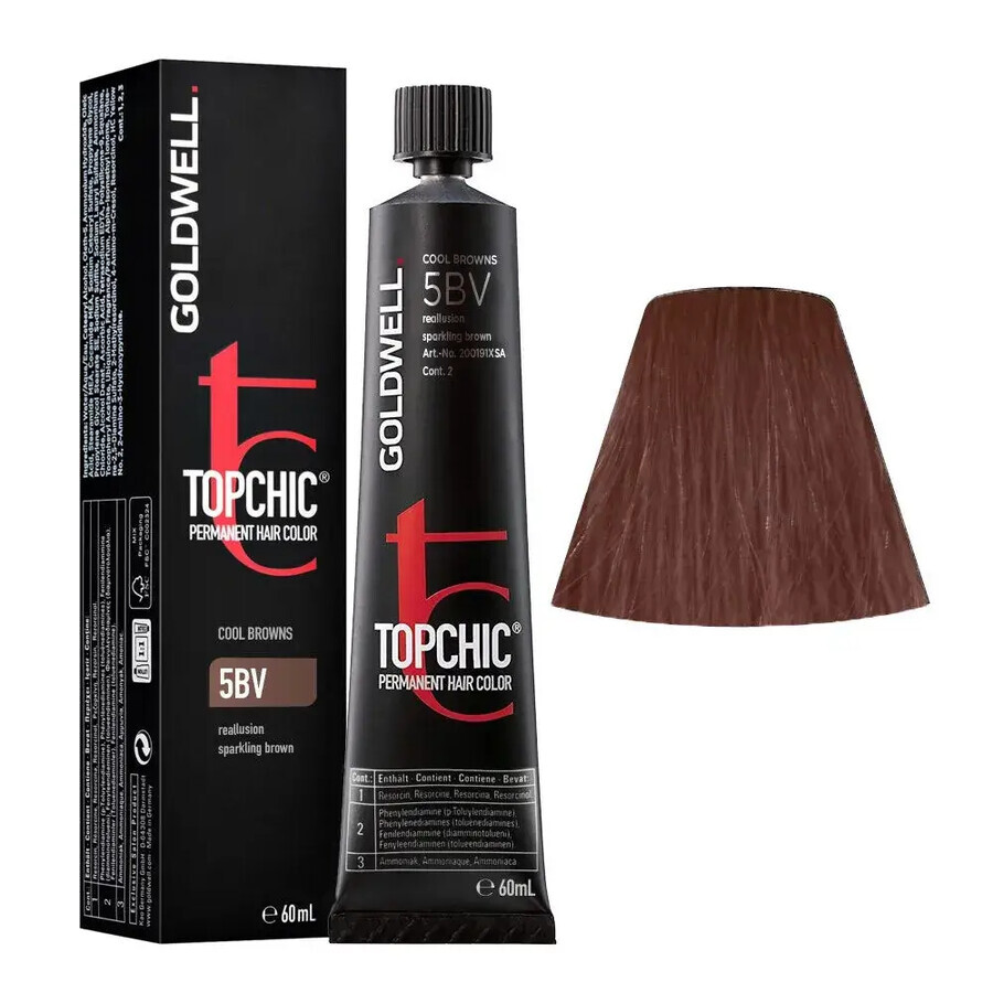 Vopsea permanenta Goldwell Top Chic Can 5BV 250ml 
