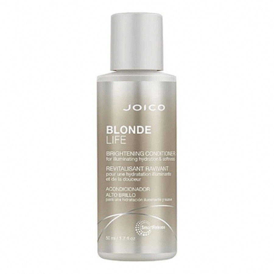 Balsam pentru par blond Joico Blonde Life Brightening Conditioner efect de stralucire 50 ml