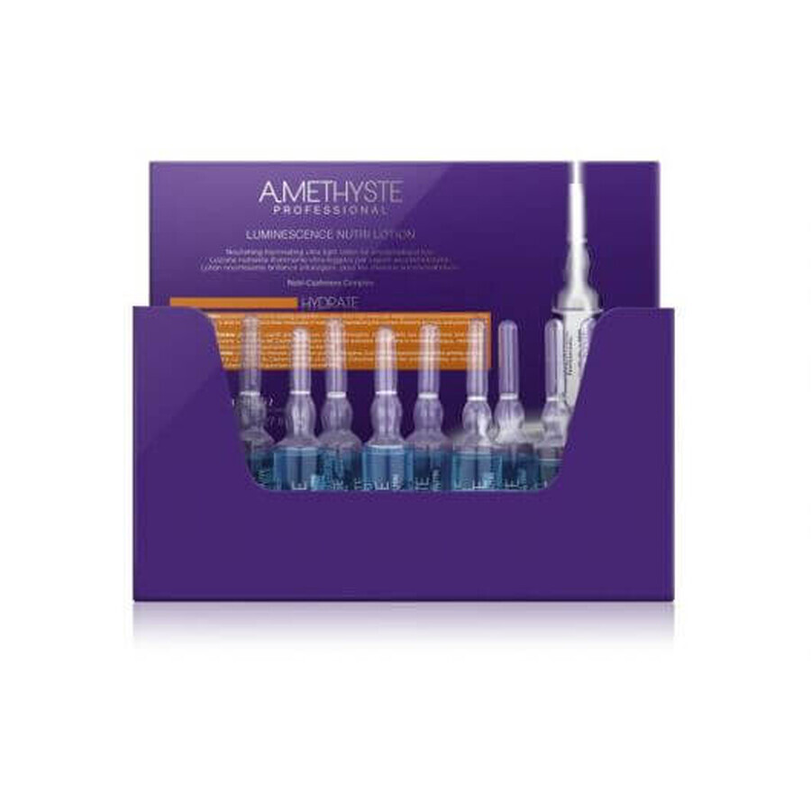 Fiole tratament Farmavita Amethyste Professional Hydrate 8ml x 12buc 