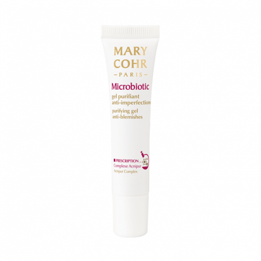 Gel purifiant Mary Cohr Microbiotic pentru ten cu imperfectiuni 15ml