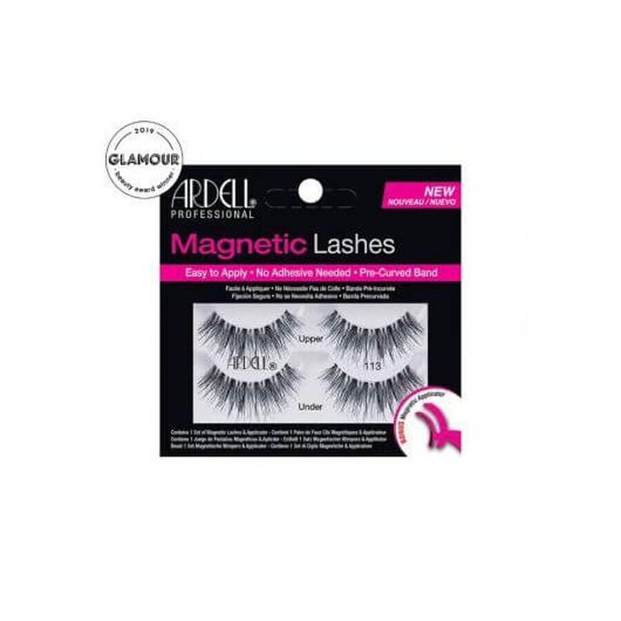 Gene false magnetice Ardell Magnetic Wispies 113 Black 