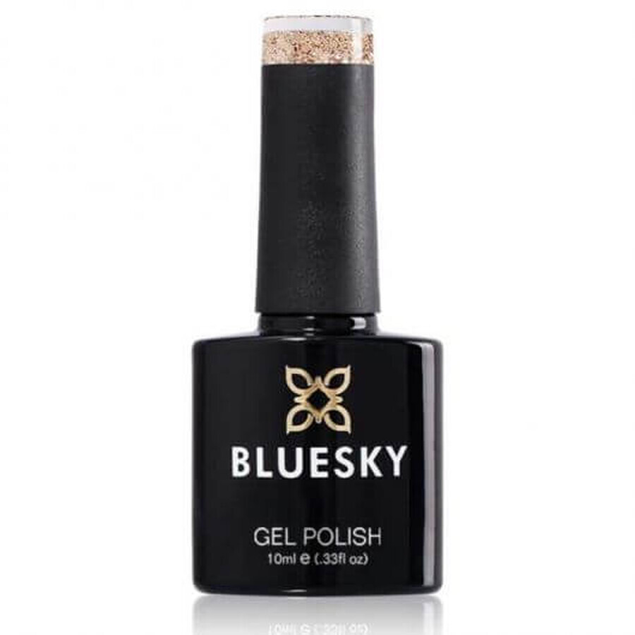 Lac de unghii semipermanent Bluesky UV DC02 Gold 10ml