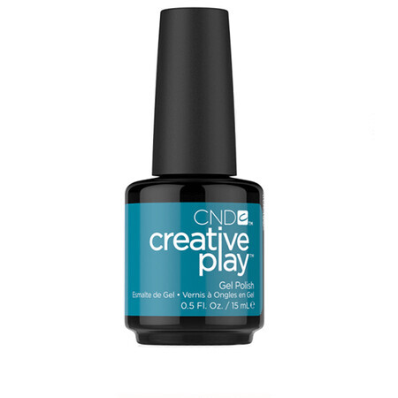 Lac unghii semipermanent CND Creative Play Gel #503 Teal The Wee Ho 15ml 
