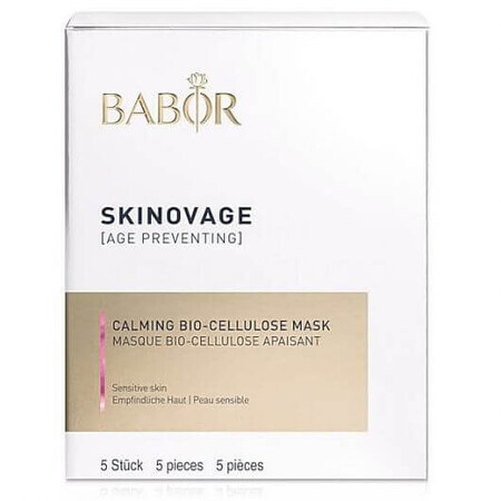 Masca celuloza calmanta Babor Skinovage Calming Cellulose Mask pentru fata 5buc