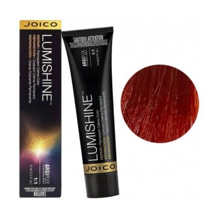 Vopse de par permanenta profesionala Joico Lumishine Permanent Creme 5RR 74ml