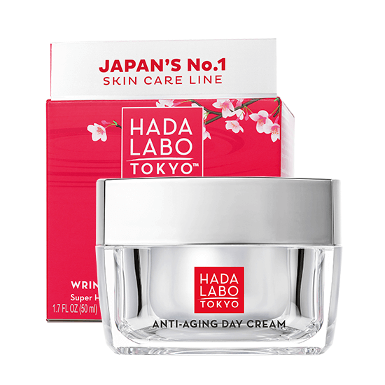 Crema de zi anti-aging fara parfum cu acid super hialuronic, 50 ml, Hada Labo Tokyo Frumusete si ingrijire