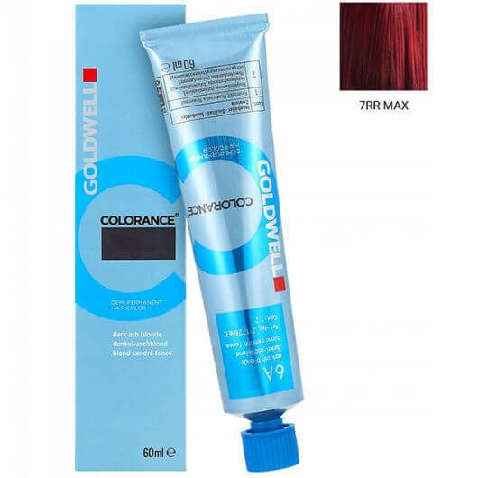 Vopsea de par demipermanenta Goldwell Colorance 7RR 60ml Îngrijirea profesională a părului