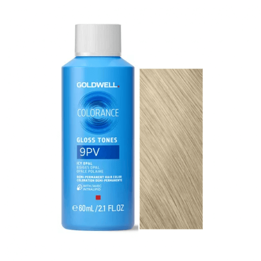 Vopsea de par demi-permanenta Goldwell Colorance Gloss Tones 9PV 60ml Îngrijirea profesională a părului