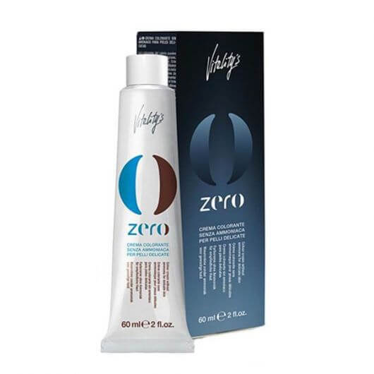 Vopsea de par permanenta fara amoniac Vitality's New Zero Cream Blonde Golden Copper 7/34 60ml