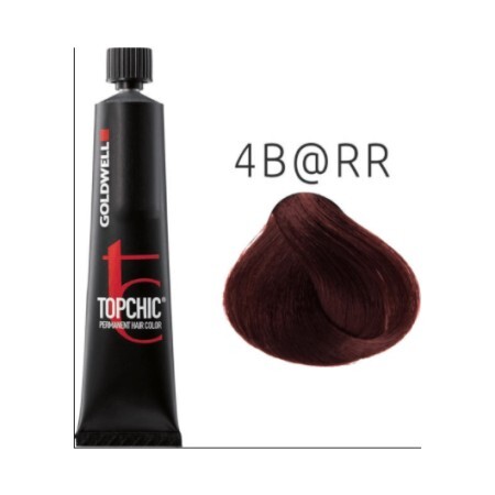 Vopsea de par permanenta Goldwell Topchic 4B@RR 60ml