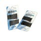 Agrafe de par Kiepe Grip Waved Negre 24buc