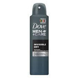 Deodorant antiperspirant spray Dove Invisible Dry pentru barbati, 150 ml