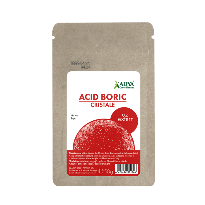 Acid Boric 50g Adya Green