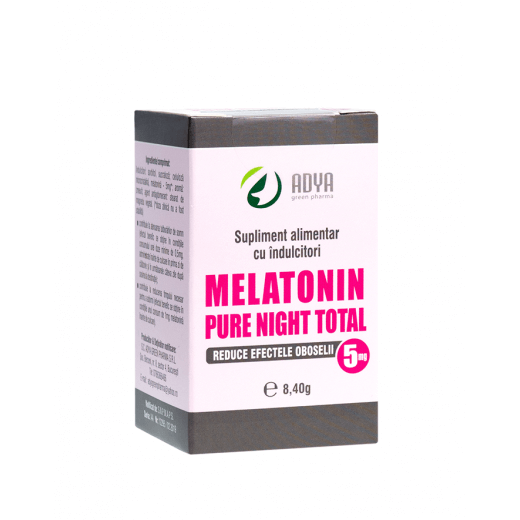 Melatonin Pure Night Total 5mg x 60cps Adya Green