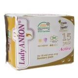 Absorbante Lady Anion Active 180mm, 15 buc