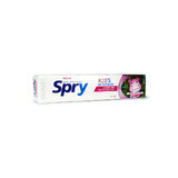 Gel pentru ingrijirea danturii la copii, SPRY cu xylitol, aroma guma de mestecat (bubble gum), fara fluor, 141 gr
