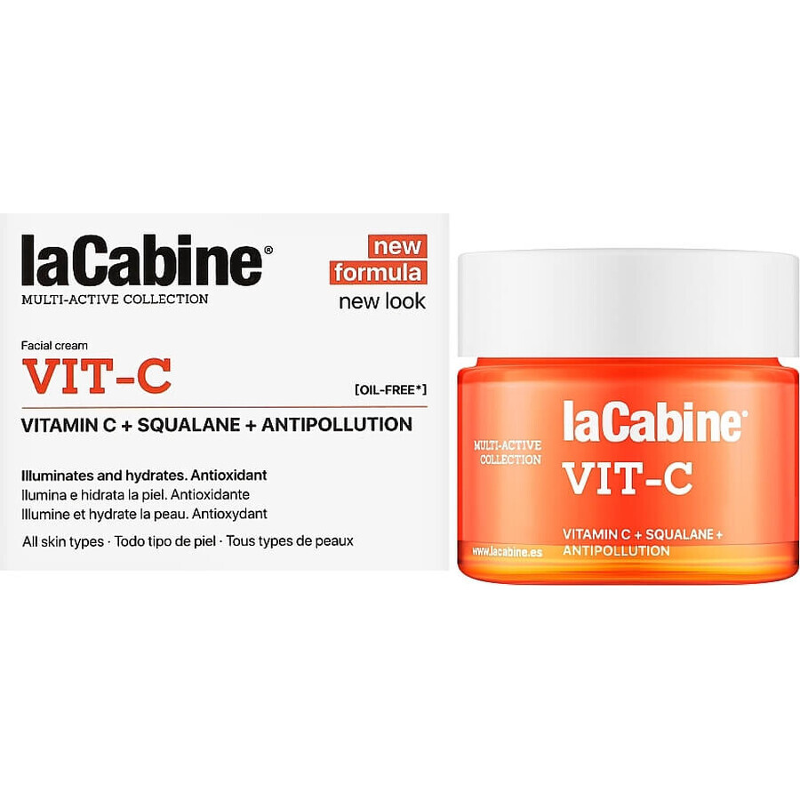 LA CABINE Crema Facial Vitamina C, 50 ml